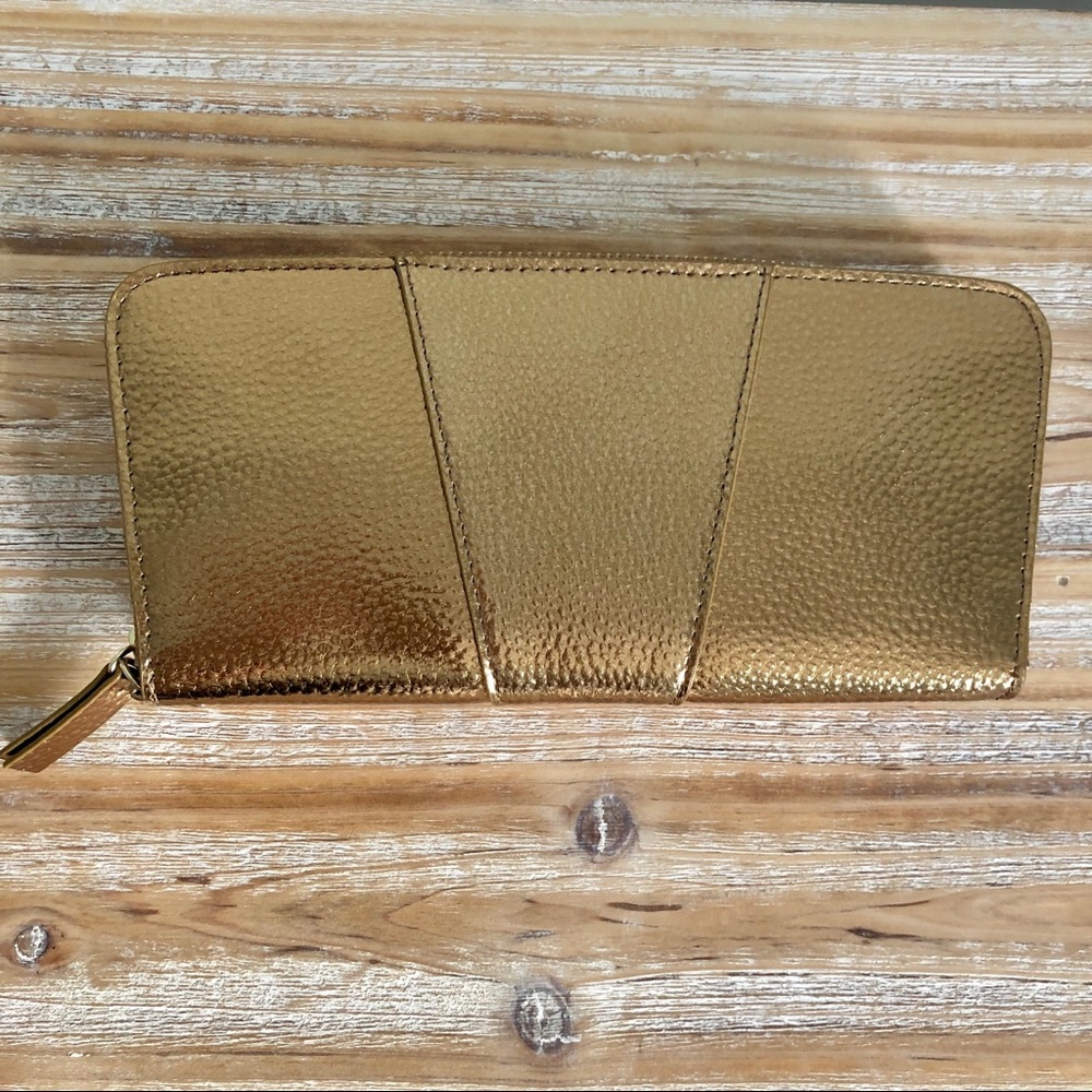 Bronze/Gold Clutch Wallet